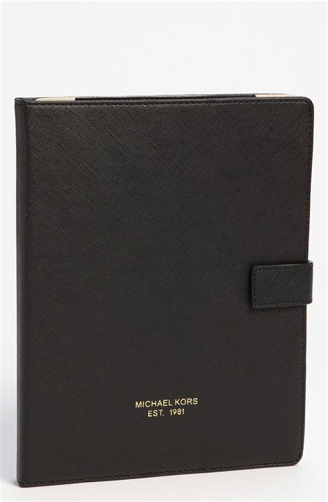 NEW MICHAEL Michael Kors Sleeve For Ipad Black Saffiano 